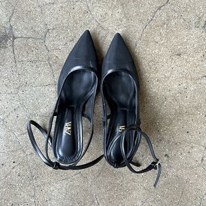 Zara mesh heels Sz 35eu